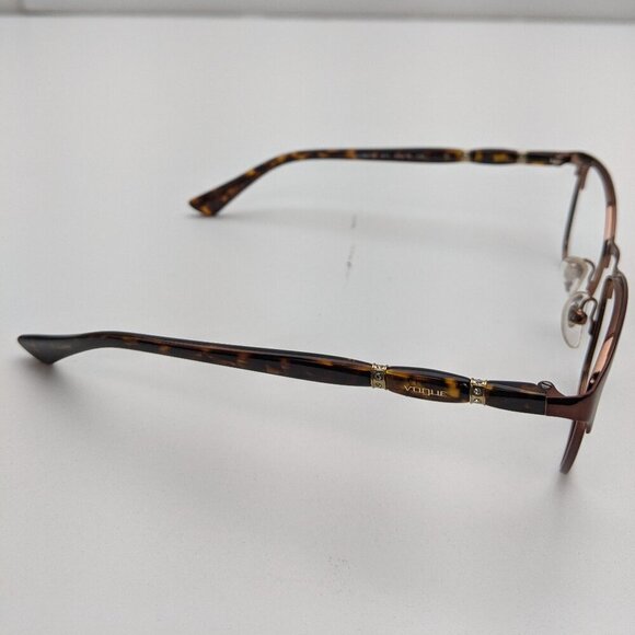 🕶️ Vogue VO3987-B 811 Burgundy Cat Eye Eyeglasses 52/16-135 / JLE524 🕶️​ - Picture 4 of 8